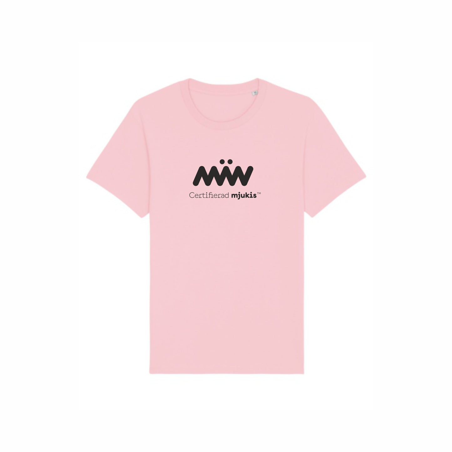 Ekologisk t-shirt Certifierad Mjukis Rosa