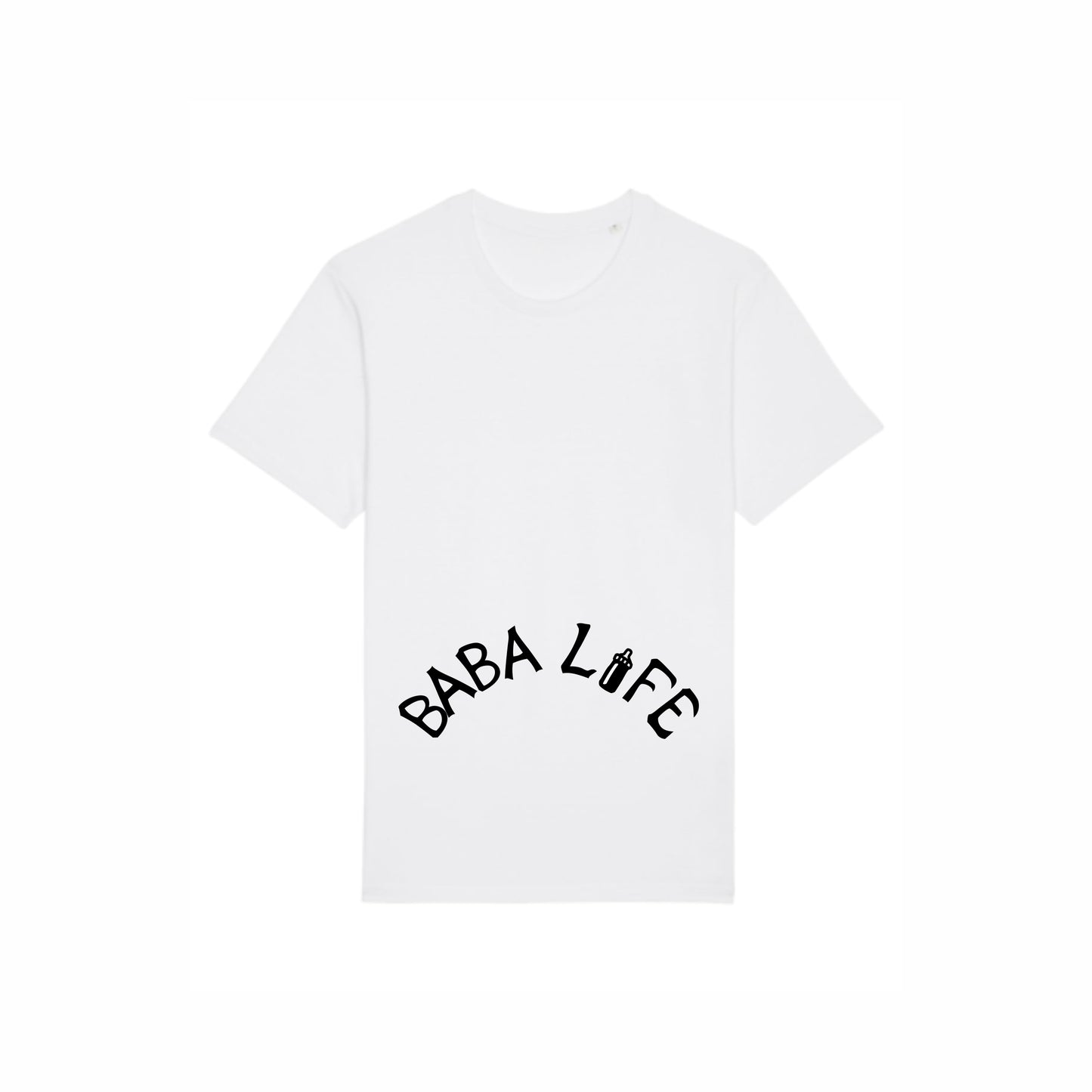 Ekologisk t-shirt Baba Life vit