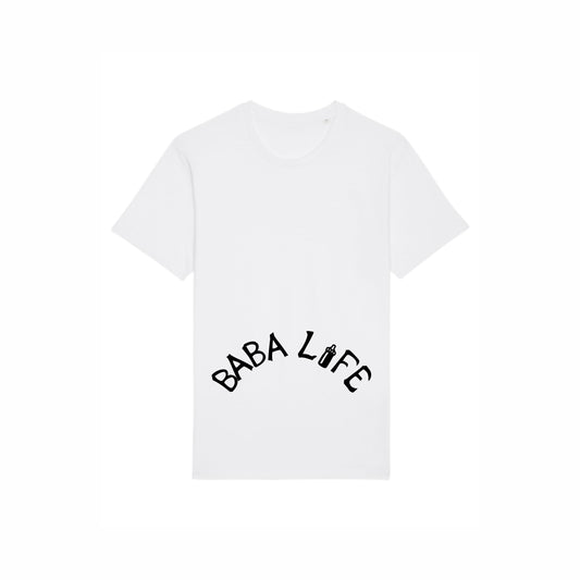 Ekologisk t-shirt Baba Life vit
